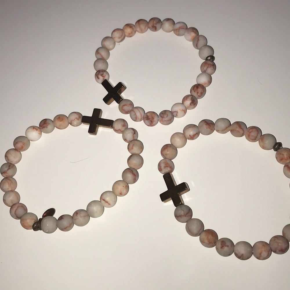 Stackable Cross Bracelets
